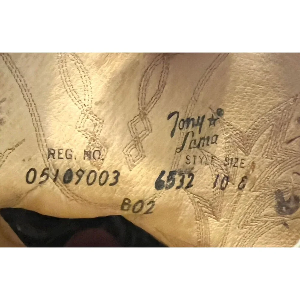 Tony Lama vtg tony
